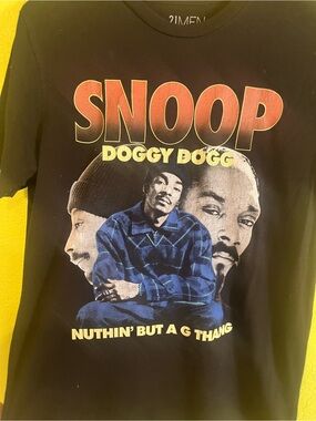 Forever 21 Men Snoop Dogg T-Shirt Size Small Nuthing But a G Thang
